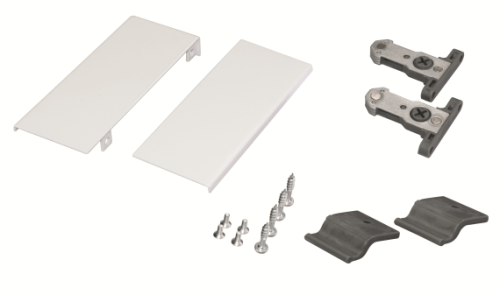 Mocowanie panelu przedniego szuflady wewnętrznej SEVROLLBOX SLIM h=167mm, biały.jpg