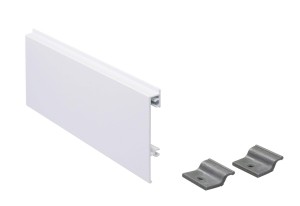 Panel przedni szuflady wewnętrznej do szkła SEVROLLBOX SLIM 3D biały-1,08m Sevroll System