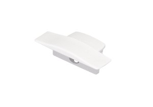 Zaślepka do profilu LED wpuszczanego z otworem, biała Sevroll System