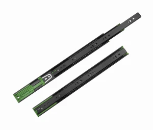 Prowadnica kulkowa pełnego wysuwu SVS z systemem miękkiego domyku H-45mm L-550mm czarna Sevroll System