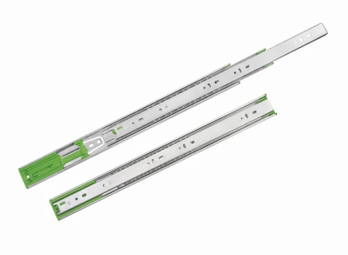 Prowadnica kulkowa pełnego wysuwu SVS z systemem miękkiego domyku H-45mm L-450mm Srebrna.jpg