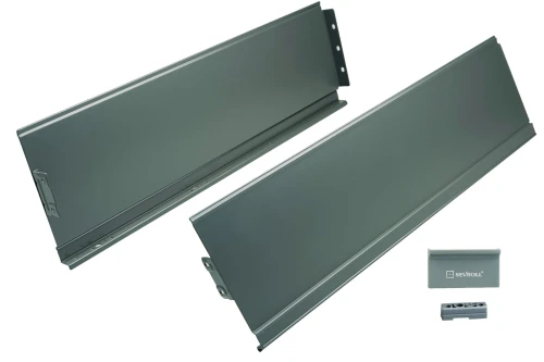 Bok szuflady do prowadnicy DXR h=150mm grafit-450mm.jpg