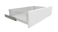 Szuflada PLATINIUM 3D Slim szklane boki H= 94, biały-450mm1.png