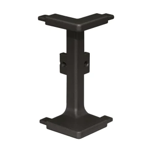 Narożnik zewnętrzny do profilu Gola C czarny Sevroll System