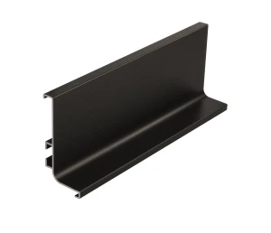 Profil Gola L czarny szczotk.-4,20m Sevroll System