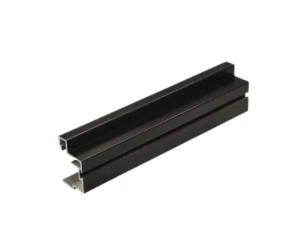 Zestaw Gemini 18, linia Faworyt, czarny mat, 2350 mm x 2700 mm, na 2 skrzydła, max. szerokość skrzydła do 1170 mm Sevroll System