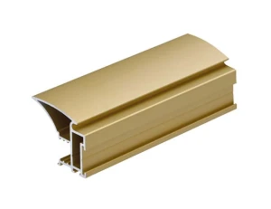 Zestaw Gemini 10, linia Fox, złoty/mosiądz, 1700 mm x 2700 mm, na 2 skrzydła, max. szerokość skrzydła do 850 mm Sevroll System