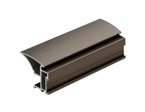 Zestaw Gemini 10, linia Fox, koniak szczotkowany, 2350 mm x 2700 mm, na 2 skrzydła, max. szerokość skrzydła do 1170 mm Sevroll System