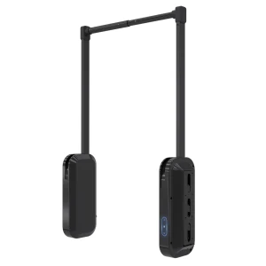 Pantograf elektryczny do szafy Queen 800-1000 mm grafit (opuszczany wieszak na ubrania) - kolekcja Royal Sevroll System